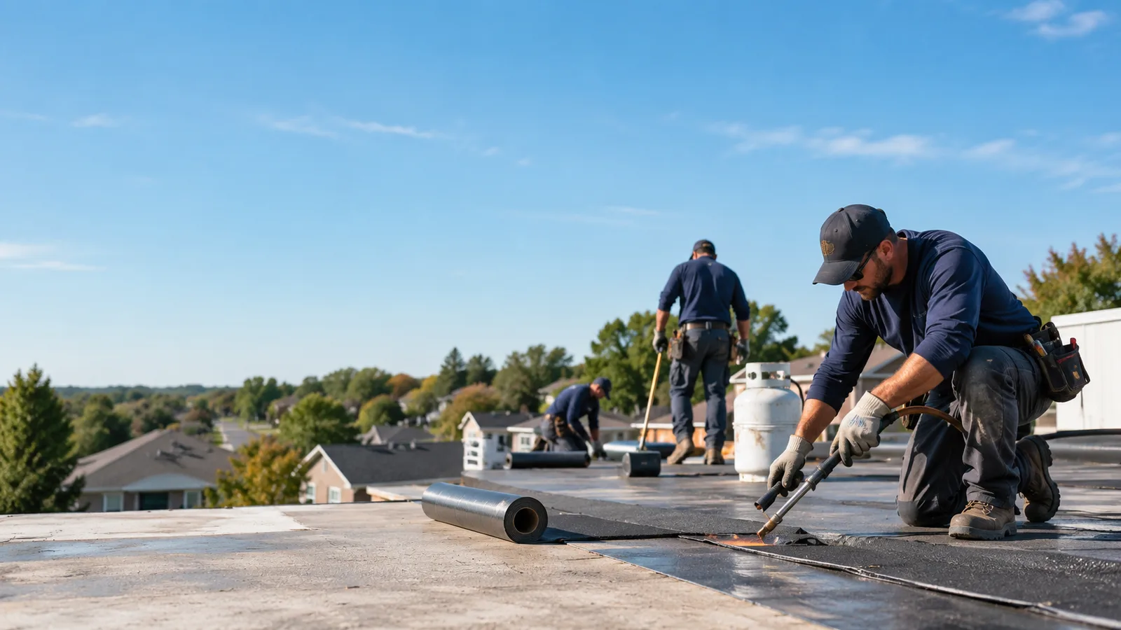 Flat Roof Leak Repair providers in Lithopolis, OH